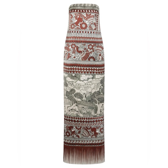 Rodrigo Silk Maxi Dress Heirlome